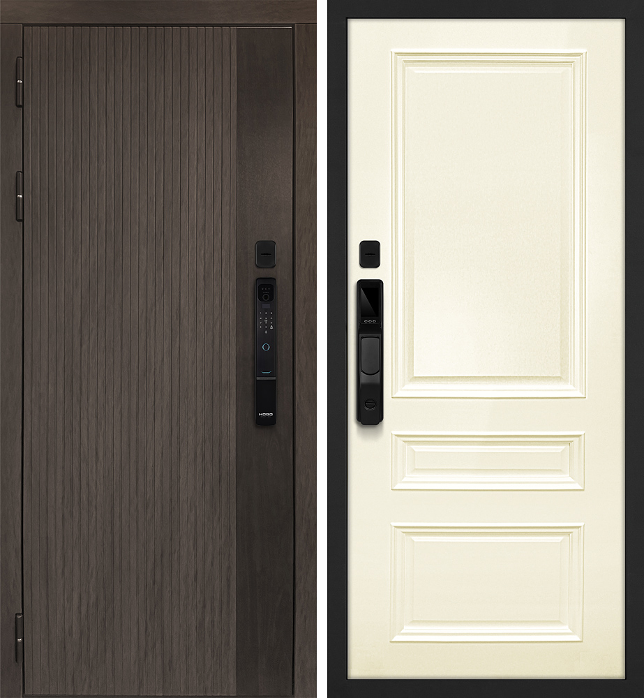 Дверь Вертикаль смарт/Смальта 06  /  2050 х 960 левое 