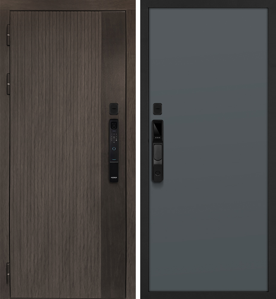 Дверь Вертикаль смарт/Гладкая  /  2050 х 960 левое 