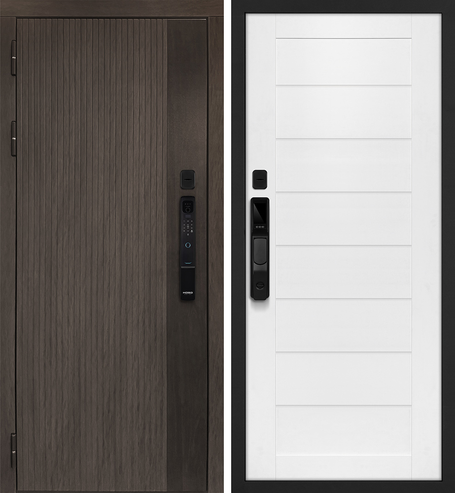 Дверь Вертикаль смарт/ТЕХНО 708  /  2050 х 860 правое 