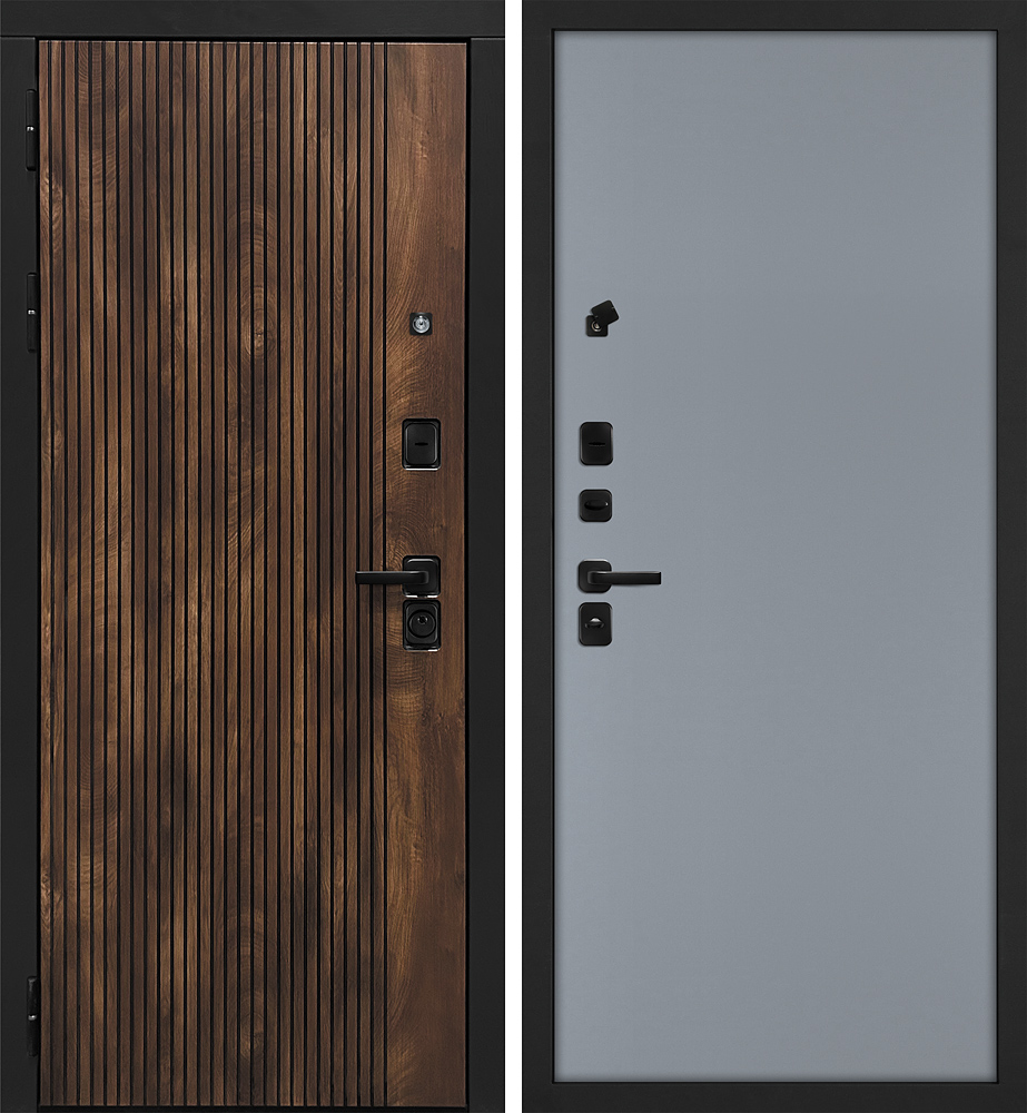 Дверь Лофт-1/Гладкая  /  2050 х 860 правое 