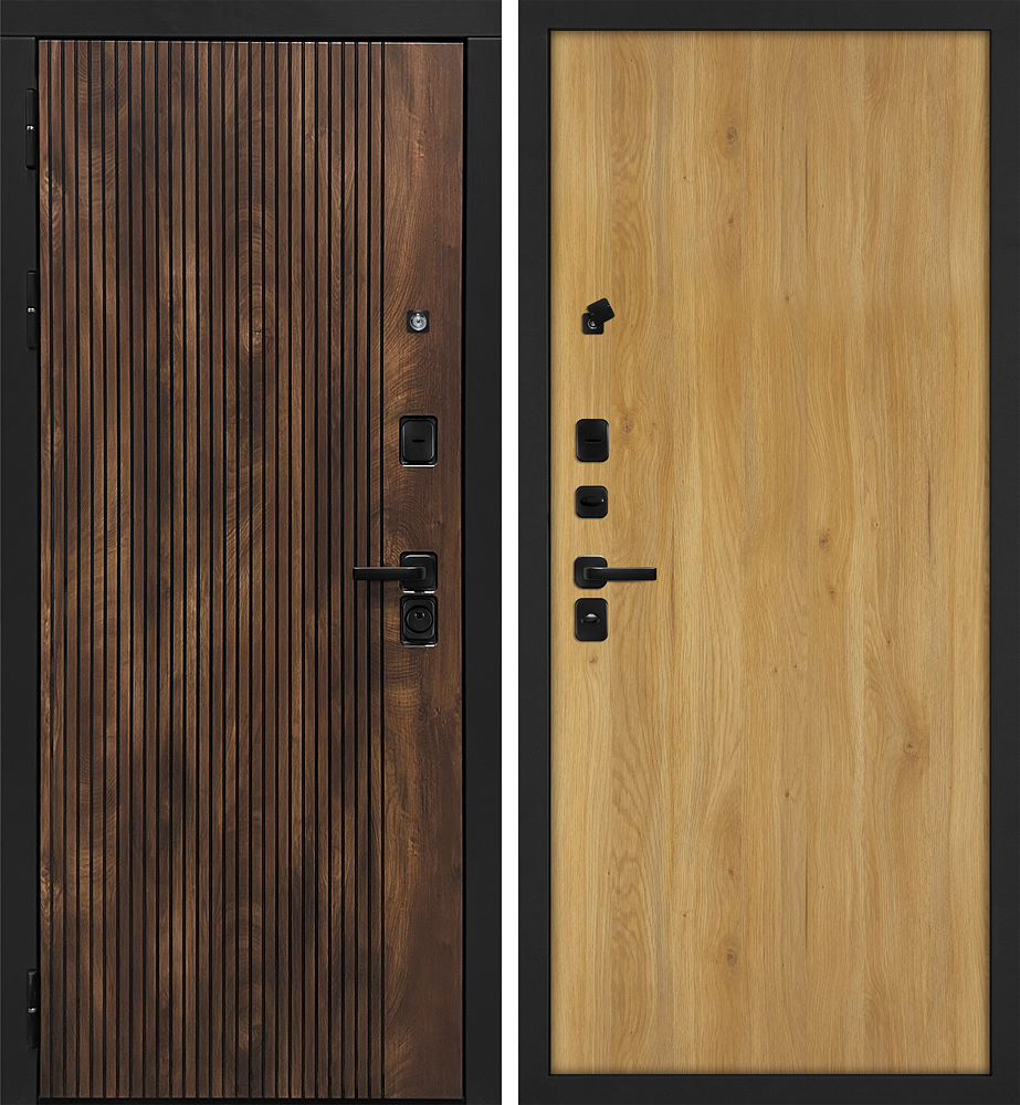 Дверь Лофт-1/Гладкая  /  2050 х 860 правое 