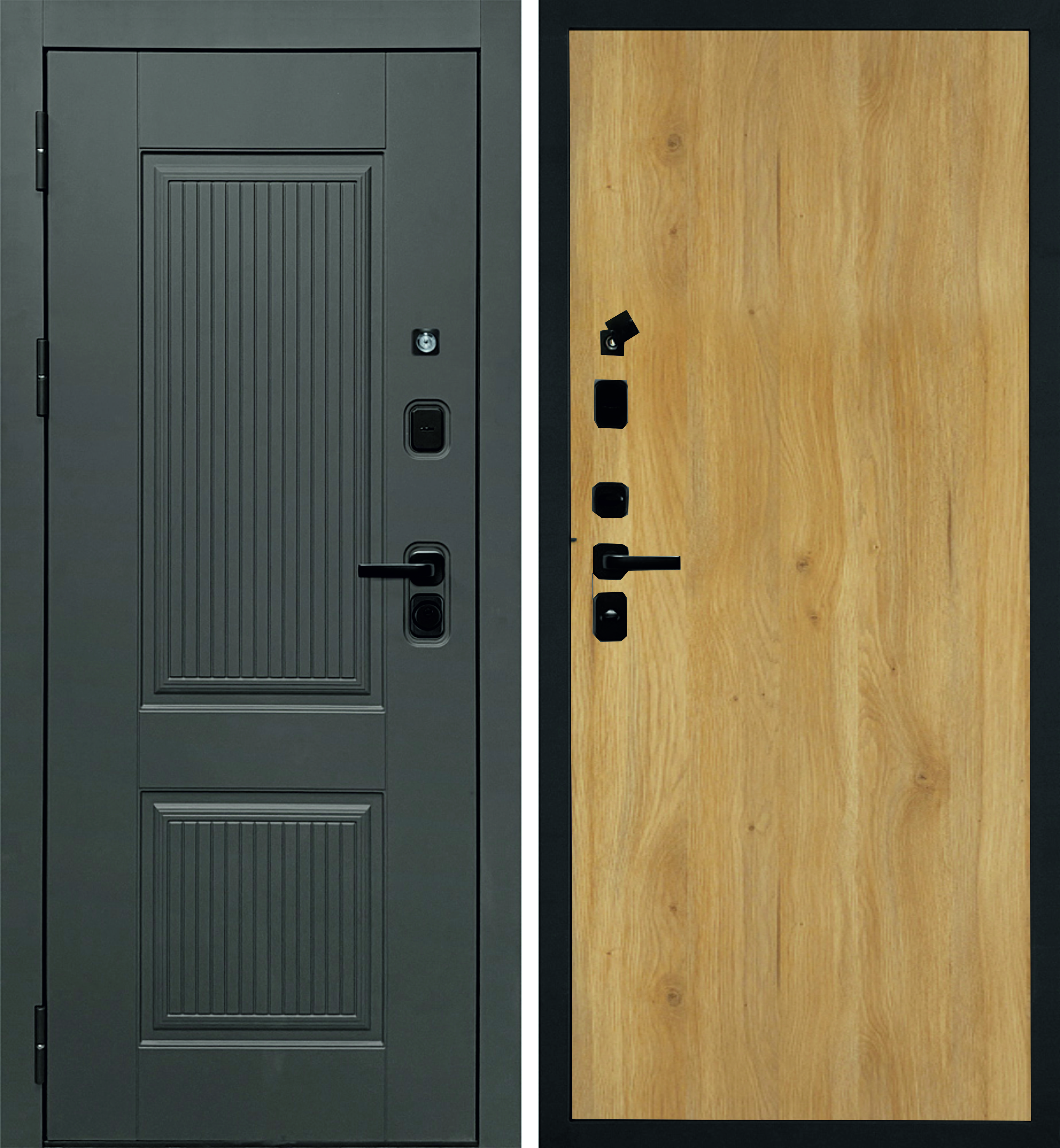 Линэя-214/Гладкая Дуб золотистый