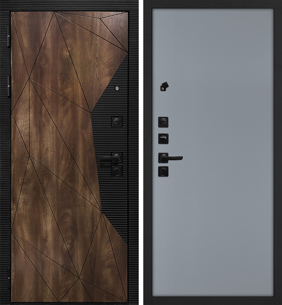 Дверь Лофт-2/Гладкая  /  2050 х 960 правое 