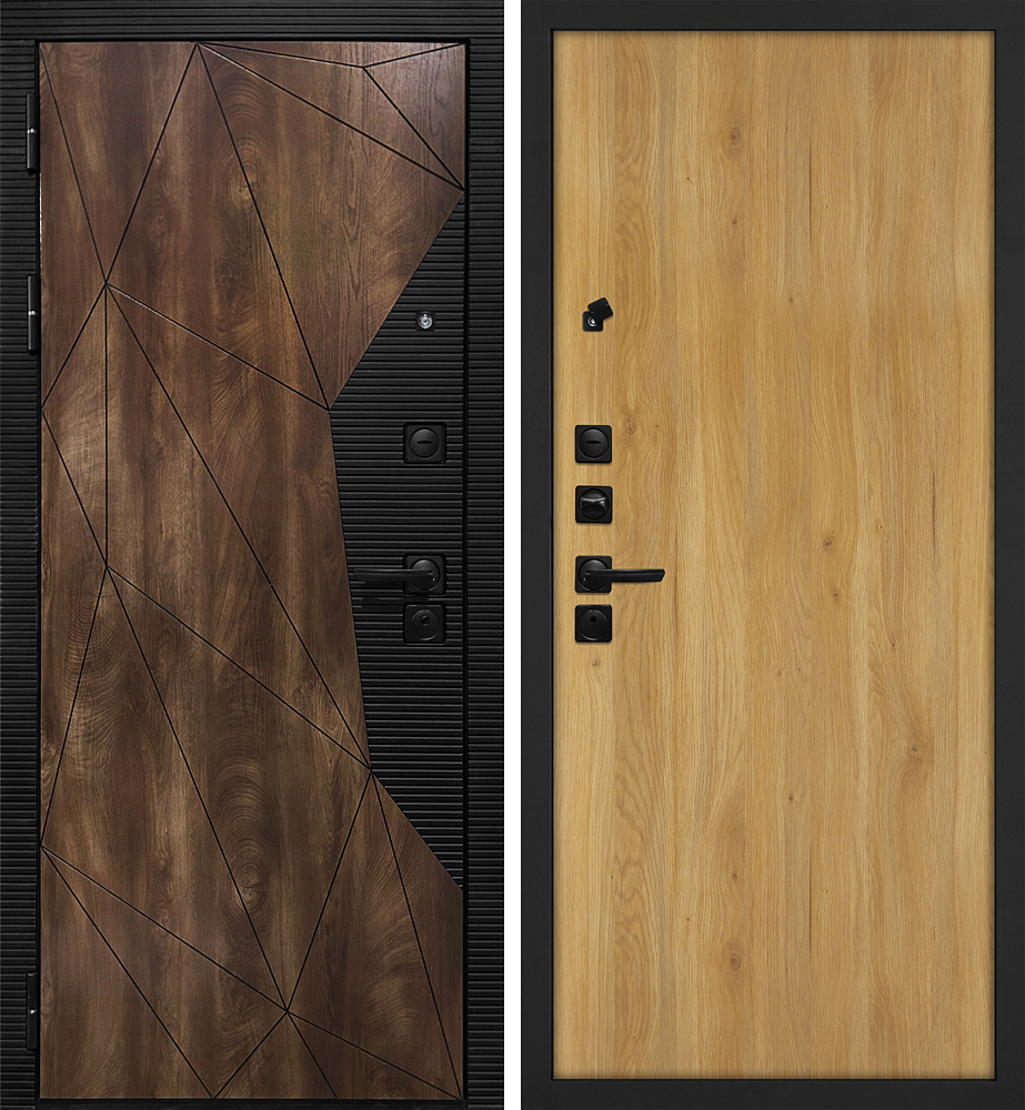 Дверь Лофт-2/Гладкая  /  2050 х 860 правое 