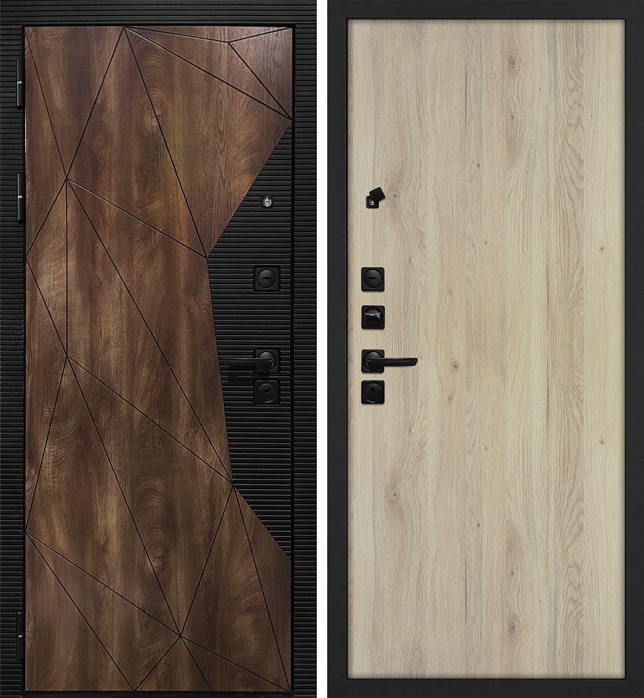 Дверь Лофт-2/Гладкая  /  2050 х 960 правое 