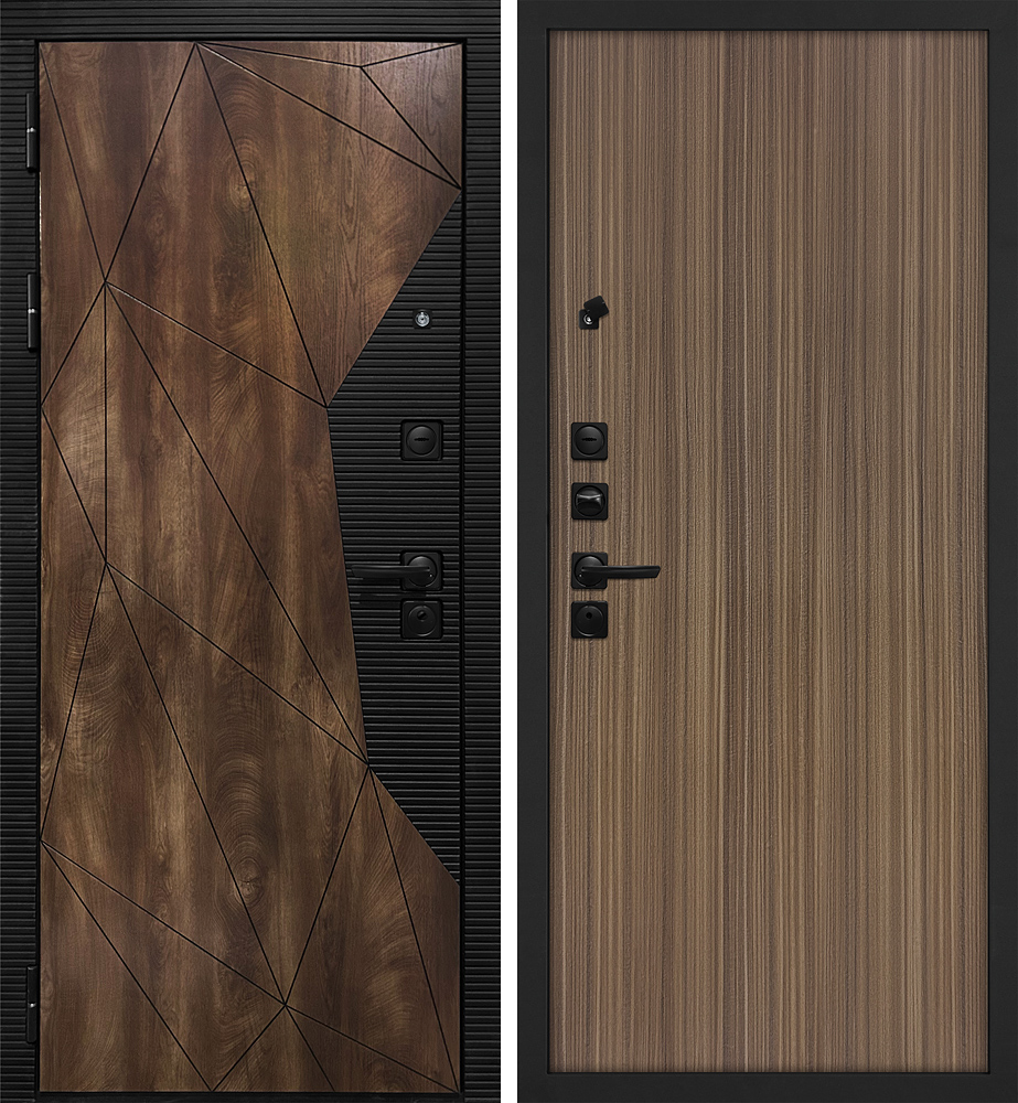 Дверь Лофт-2/Гладкая  /  2050 х 960 левое 