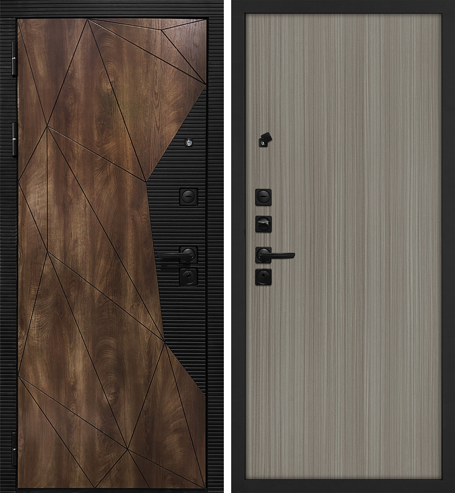 Дверь Лофт-2/Гладкая  /  2050 х 960 правое 