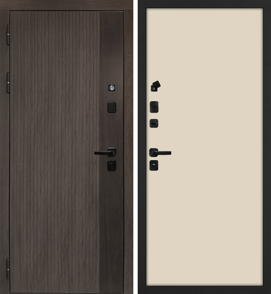 Дверь Вертикаль/Гладкая  /  2050 х 860 левое 