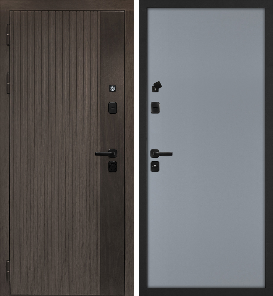 Дверь Вертикаль/Гладкая  /  2050 х 860 левое 