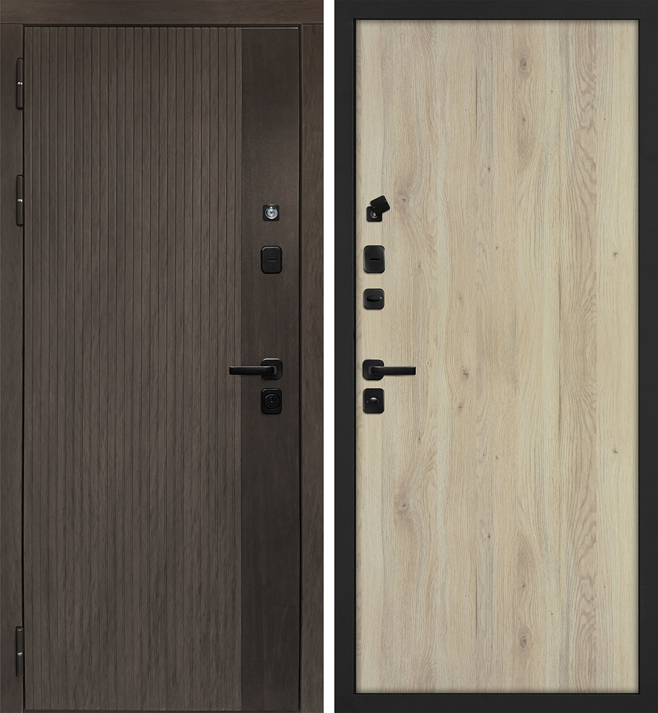 Дверь Вертикаль/Гладкая  /  2050 х 960 левое 