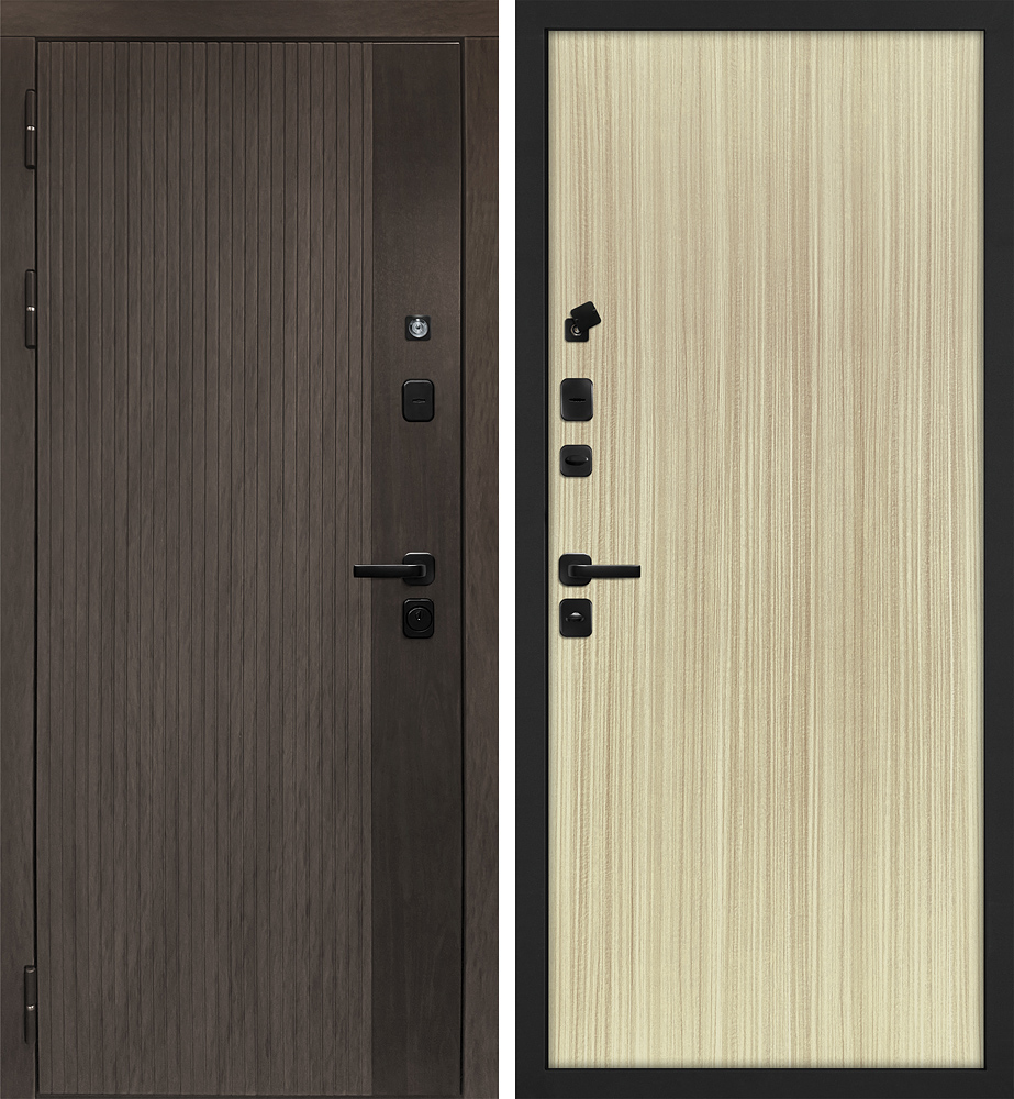 Дверь Вертикаль/Гладкая  /  2050 х 960 правое 