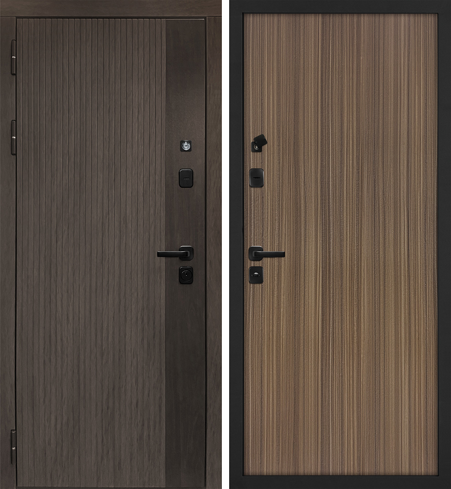 Дверь Вертикаль/Гладкая  /  2050 х 860 правое 