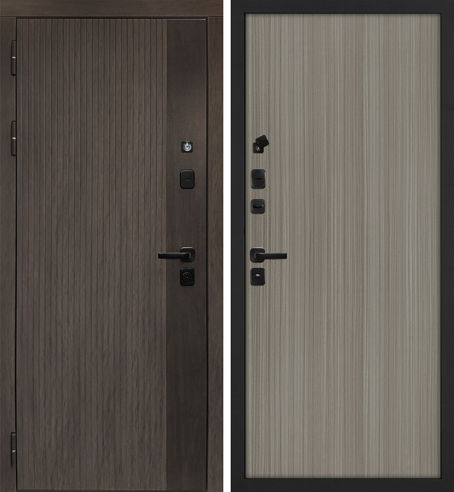 Дверь Вертикаль/Гладкая  /  2050 х 960 правое 