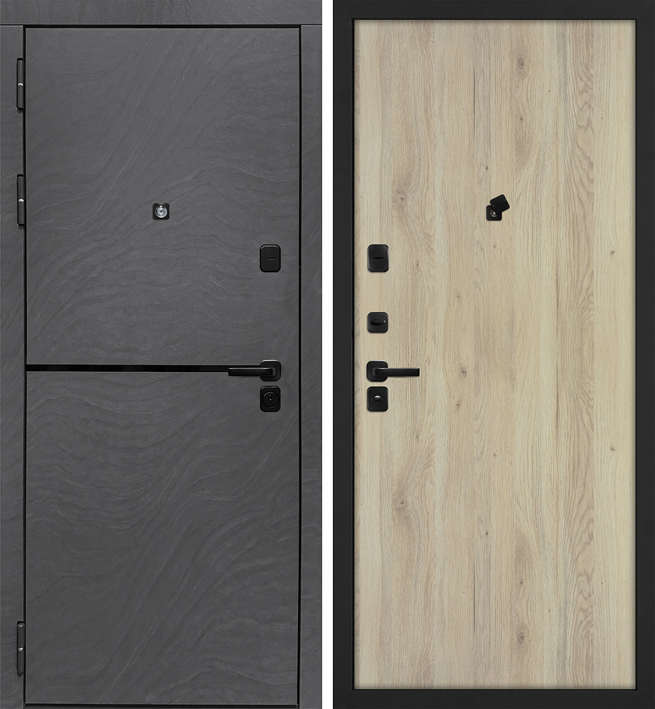 Дверь Горизонт/Гладкая  /  2050 х 960 правое 