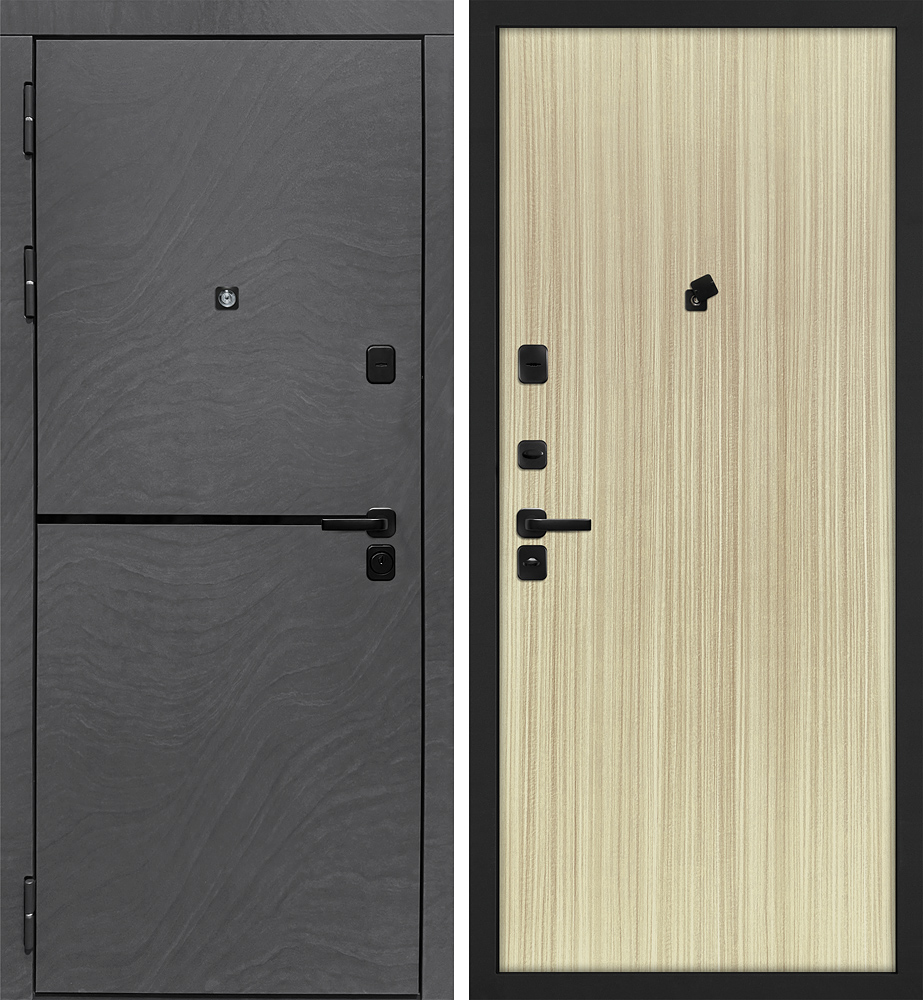 Дверь Горизонт/Гладкая  /  2050 х 960 правое 