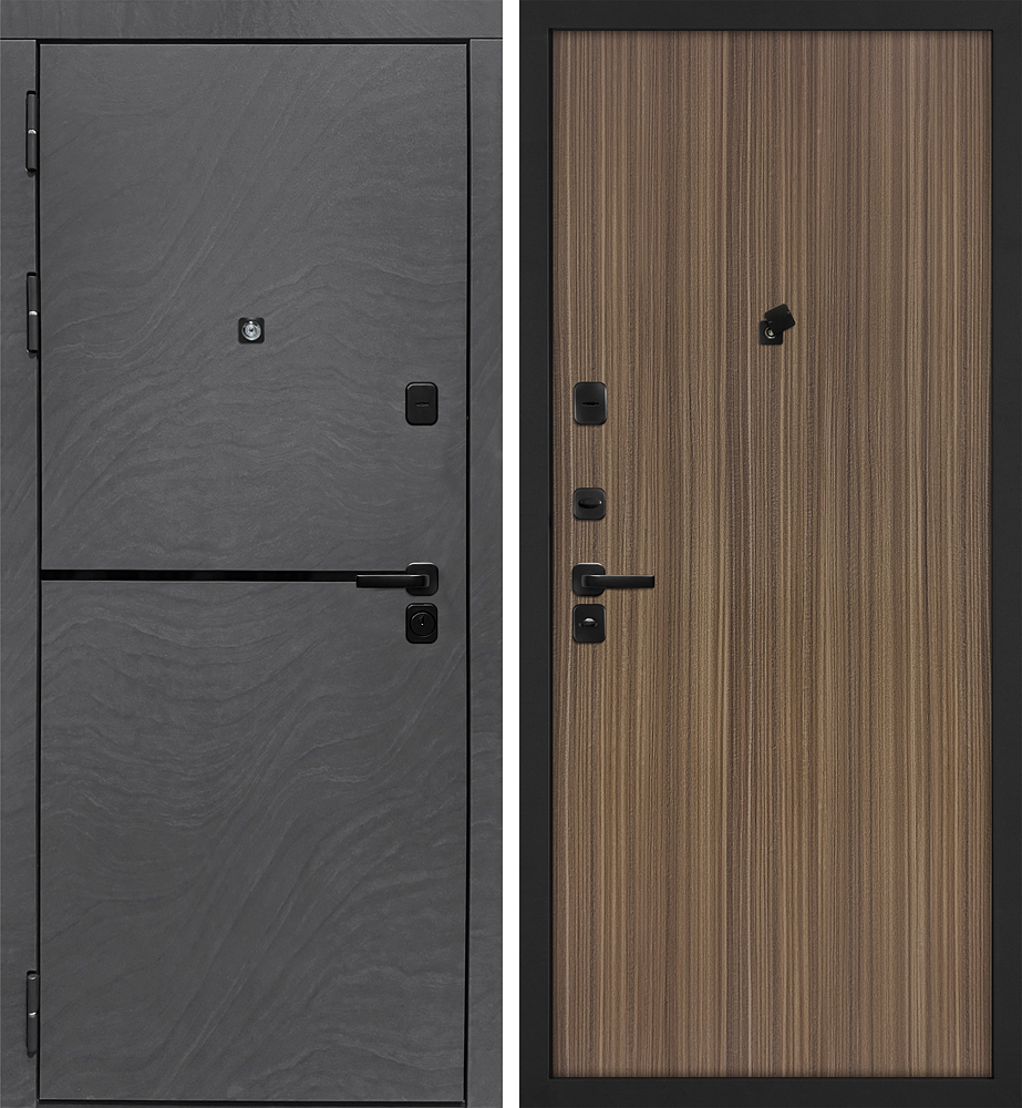 Дверь Горизонт/Гладкая  /  2050 х 960 правое 