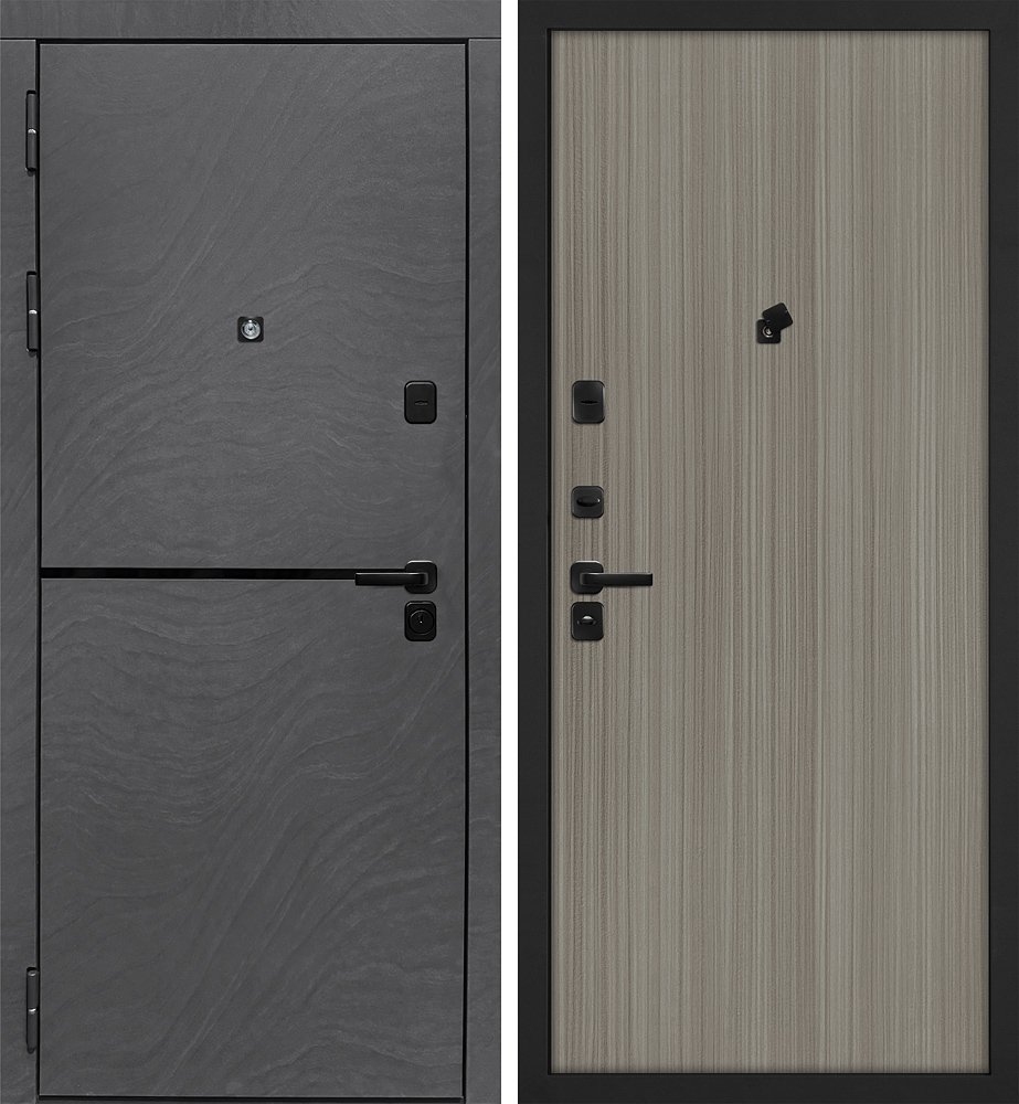 Дверь Горизонт/Гладкая  /  2050 х 960 левое 