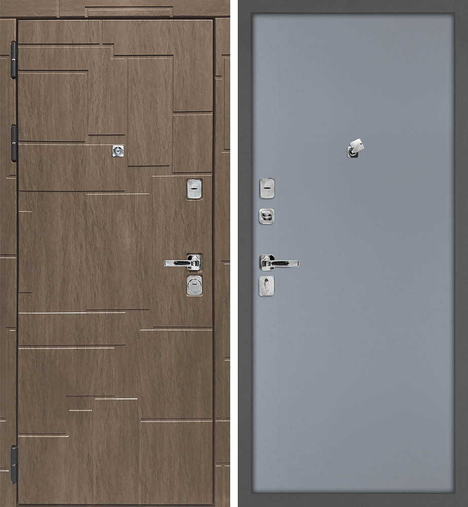 Дверь Домино/Гладкая  /  2050 х 860 левое 