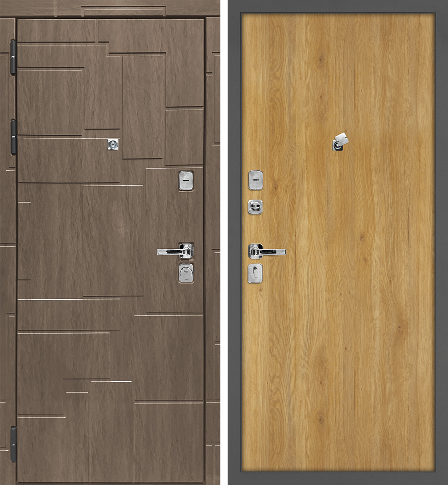 Дверь Домино/Гладкая  /  2050 х 860 левое 