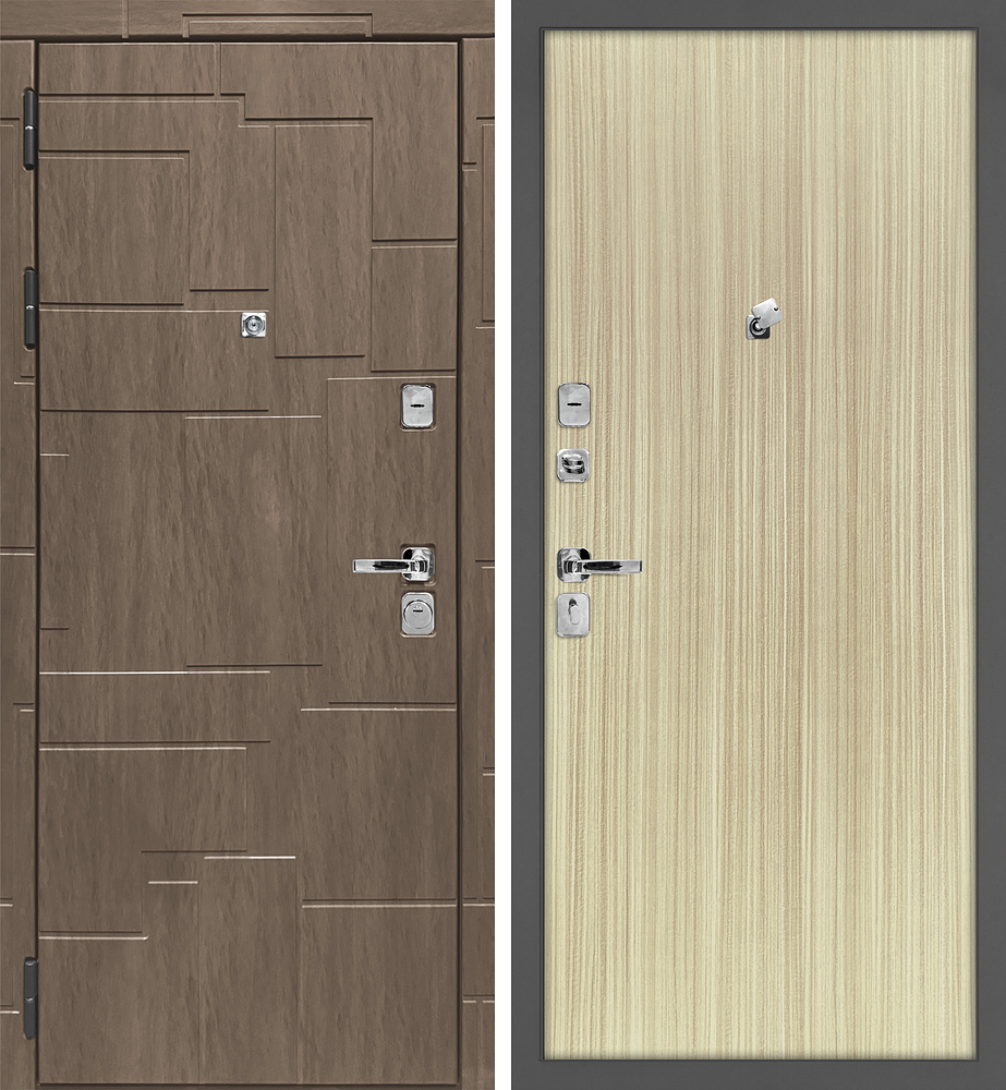 Дверь Домино/Гладкая  /  2050 х 860 левое 