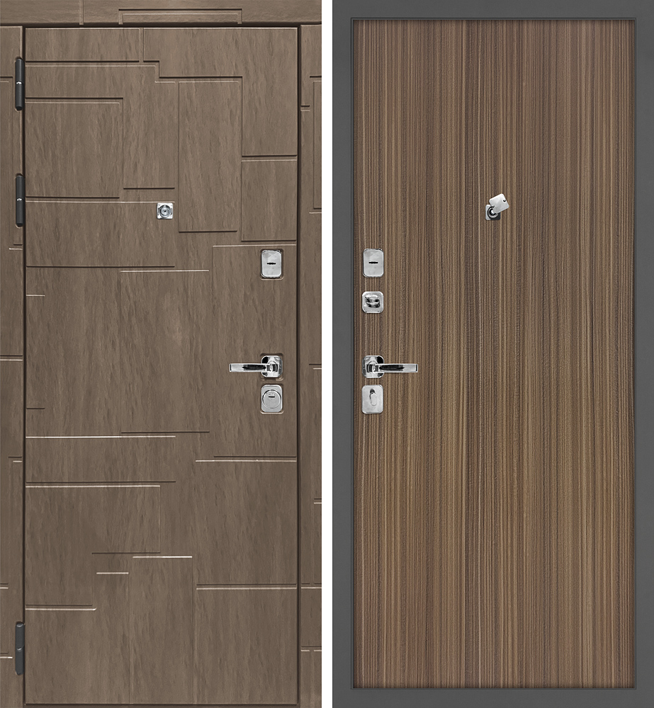 Дверь Домино/Гладкая  /  2050 х 860 правое 