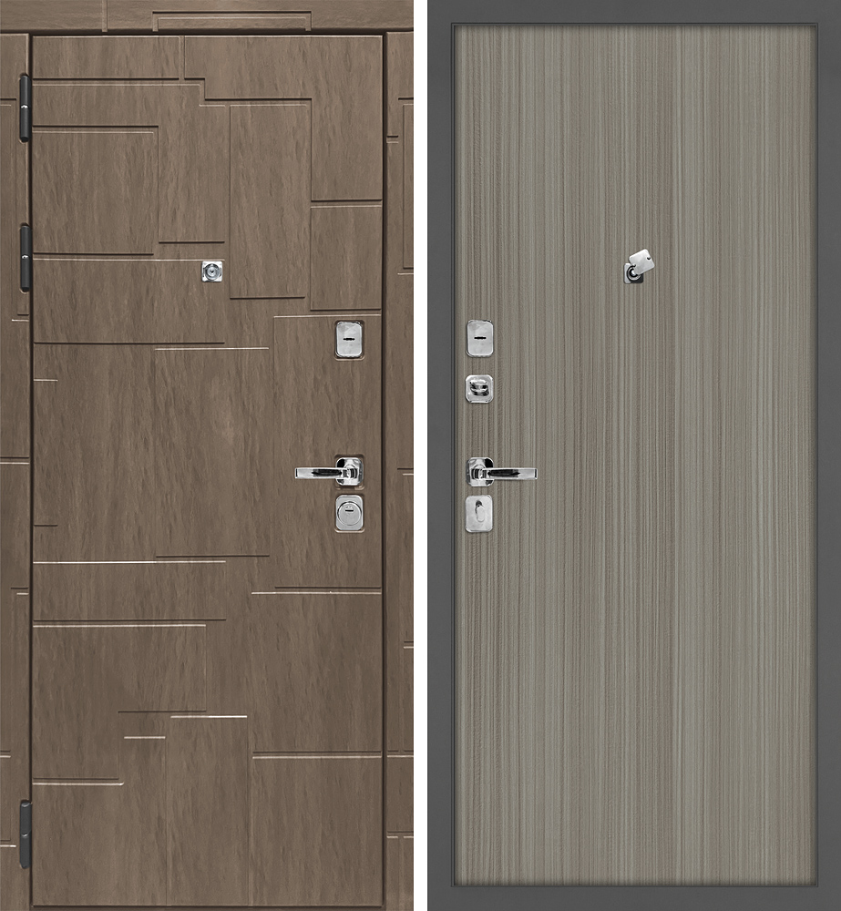 Дверь Домино/Гладкая  /  2050 х 860 левое 