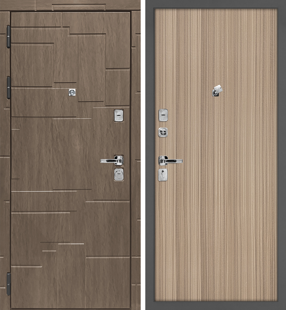 Дверь Домино/Гладкая  /  2050 х 860 левое 