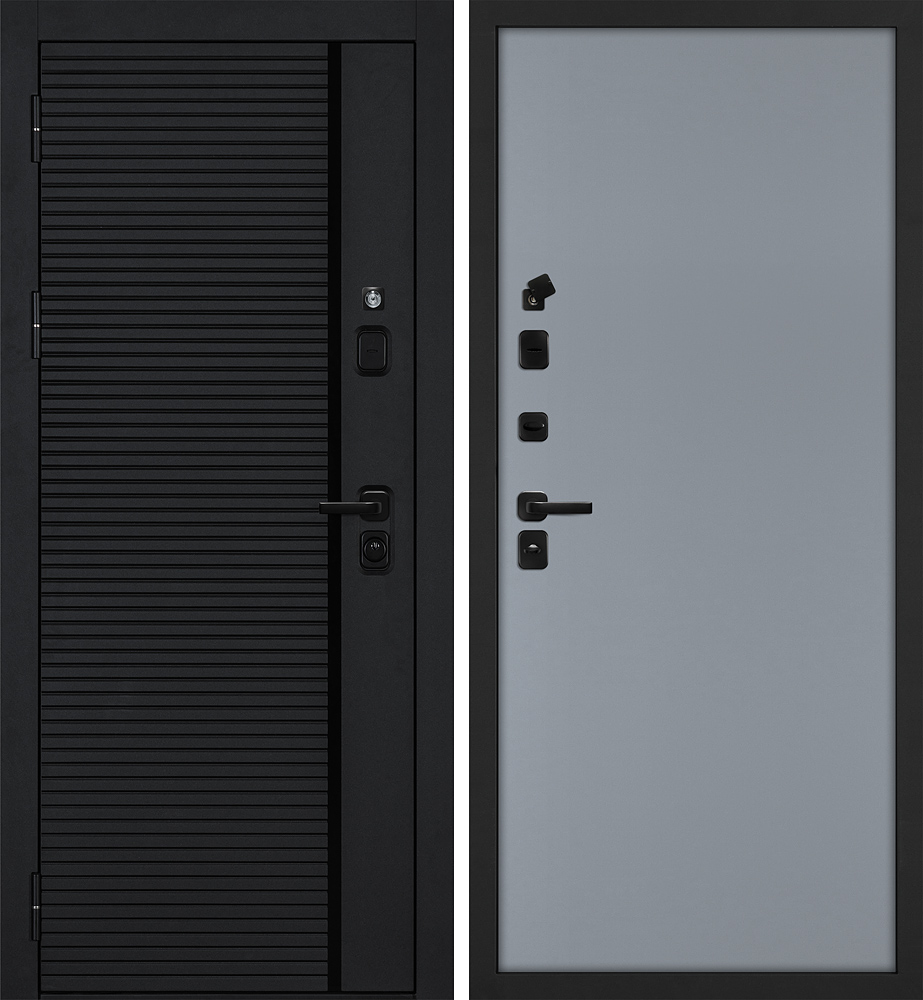 Дверь Галактика-173/Гладкая  /  2050 х 880 правое 