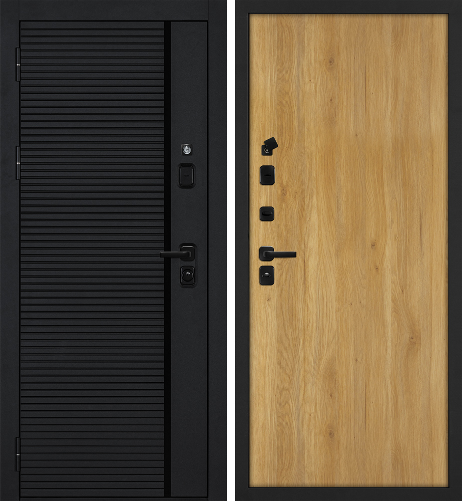 Дверь Галактика-173/Гладкая  /  2050 х 880 левое 