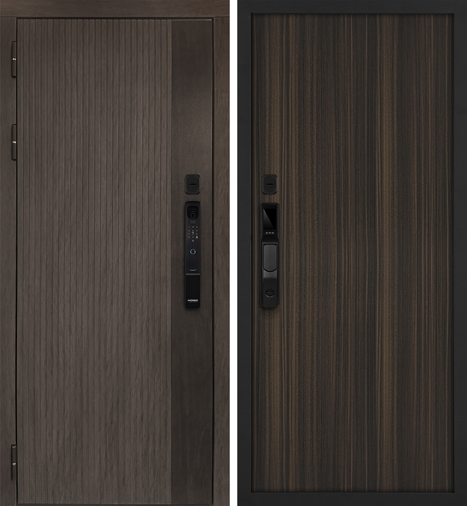 Дверь Вертикаль смарт/Гладкая  /  2050 х 860 правое 