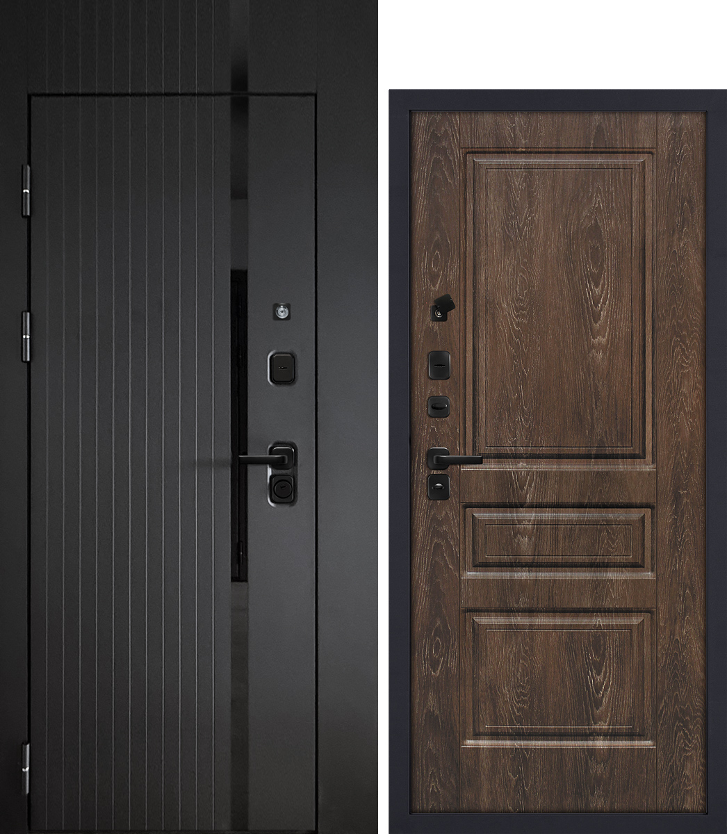 Дверь Сити-1/Версаль-2, с фальш-фрамугой  /  2050 х 980 левое 