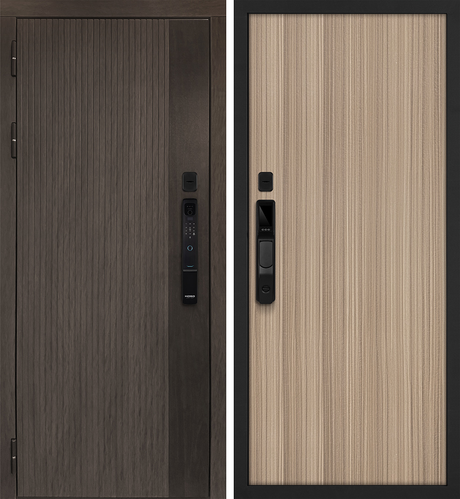 Дверь Вертикаль смарт/Гладкая  /  2050 х 960 правое 