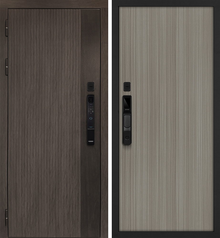 Дверь Вертикаль смарт/Гладкая  /  2050 х 960 левое 