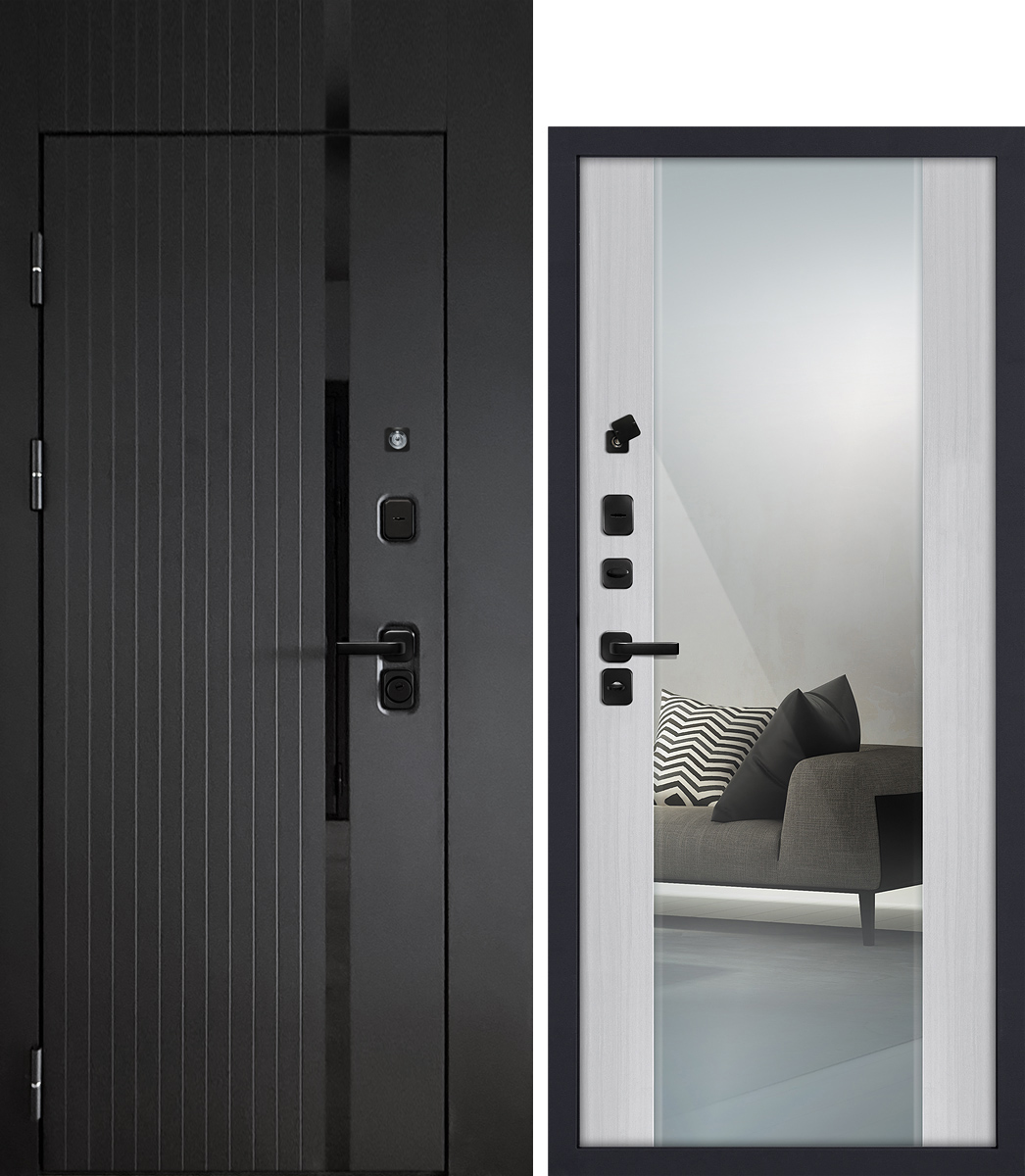 Дверь Сити-1/PR -71 Z, с фальш-фрамугой  /  2050 х 860 левое 