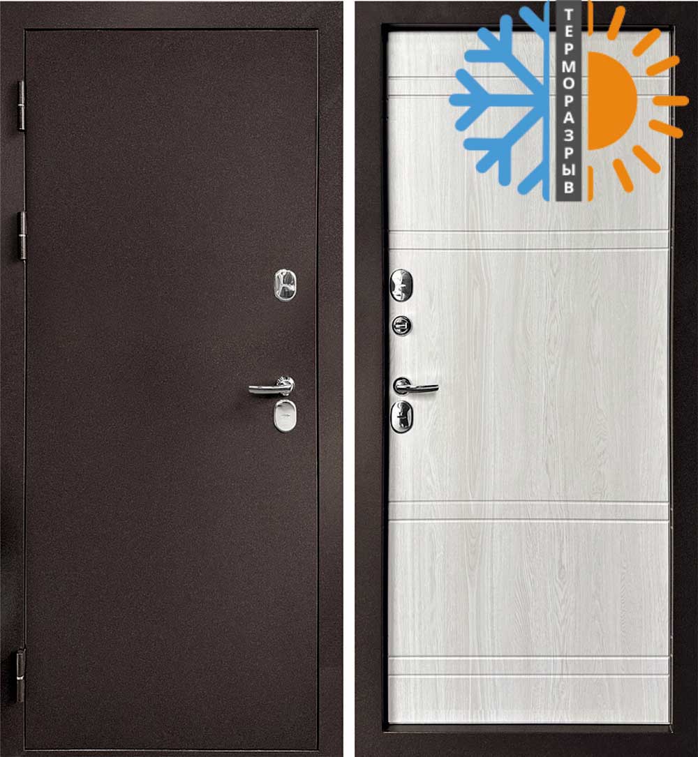 Дверь Дверь с терморазрывом Протерма-GLN  /  2050 х 960 левое 