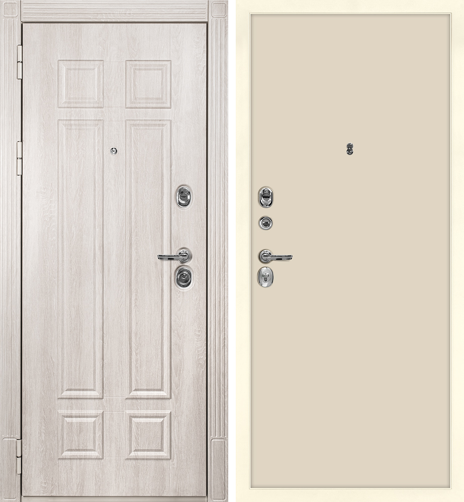 Дверь Гера-2 / Гладкая  /  2050 х 960 левое 