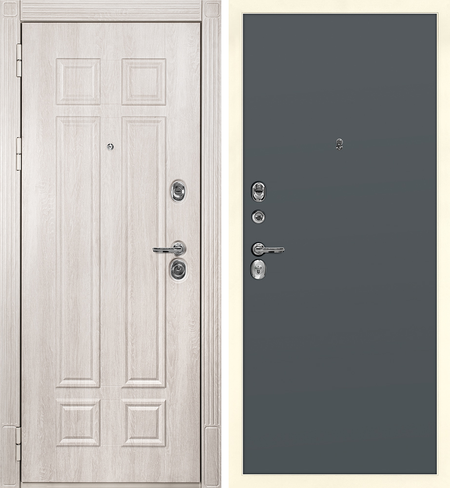 Дверь Гера-2 / Гладкая  /  2050 х 960 правое 