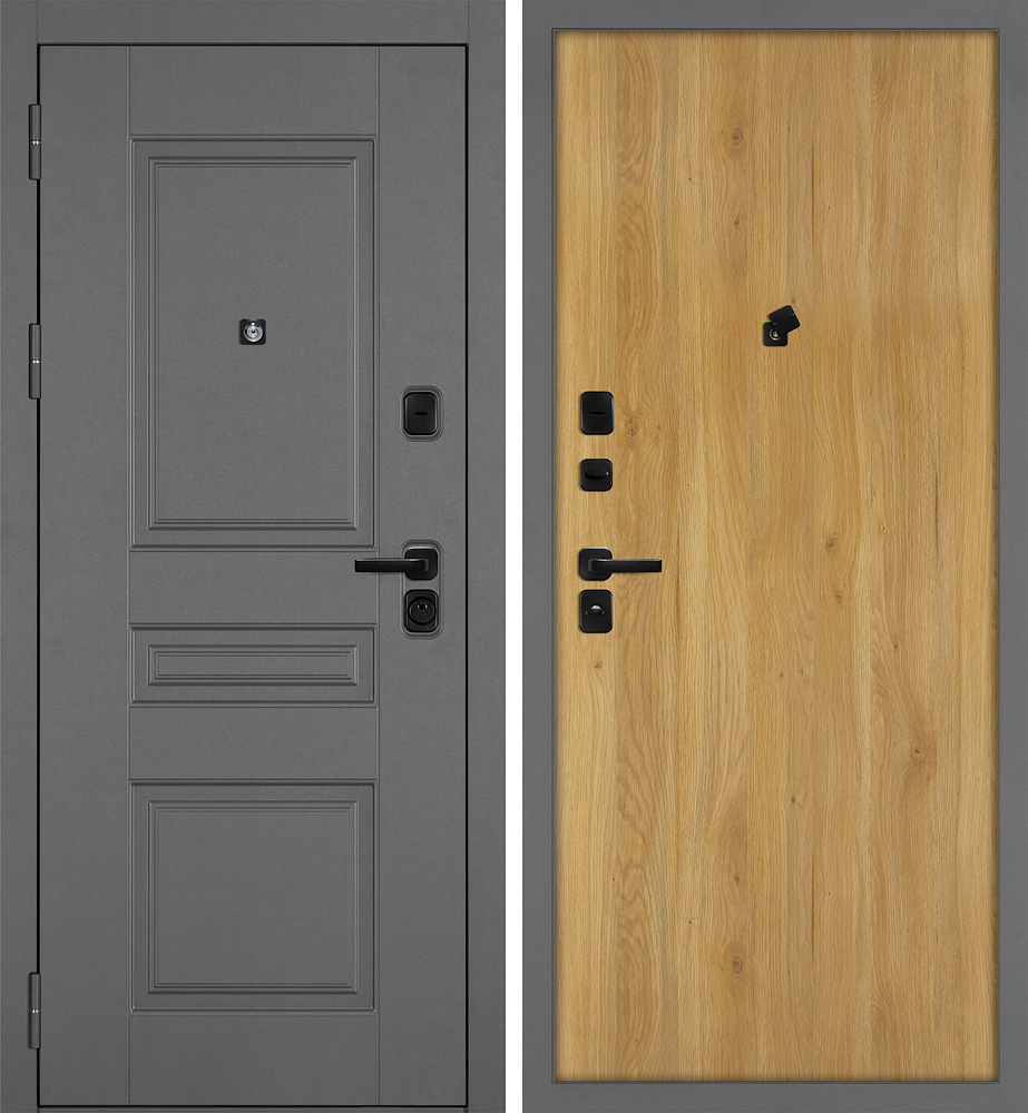 Дверь Октава-150/Гладкая  /  2050 х 980 левое 