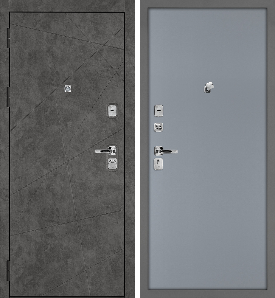 Урбан-127/Гладкая Серый матовый