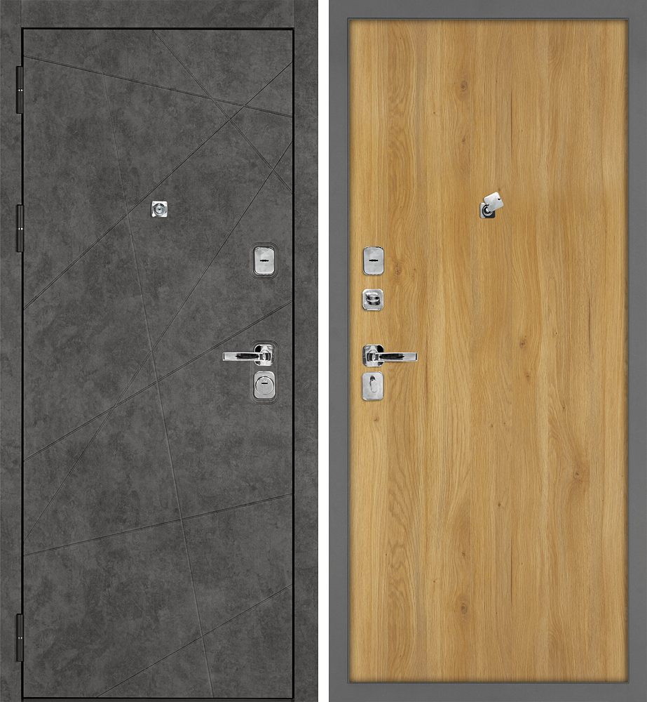 Дверь Урбан-127/Гладкая  /  2050 х 880 левое 