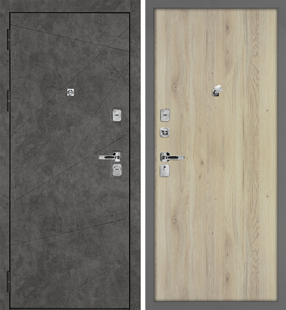 Дверь Урбан-127/Гладкая  /  2050 х 880 левое 