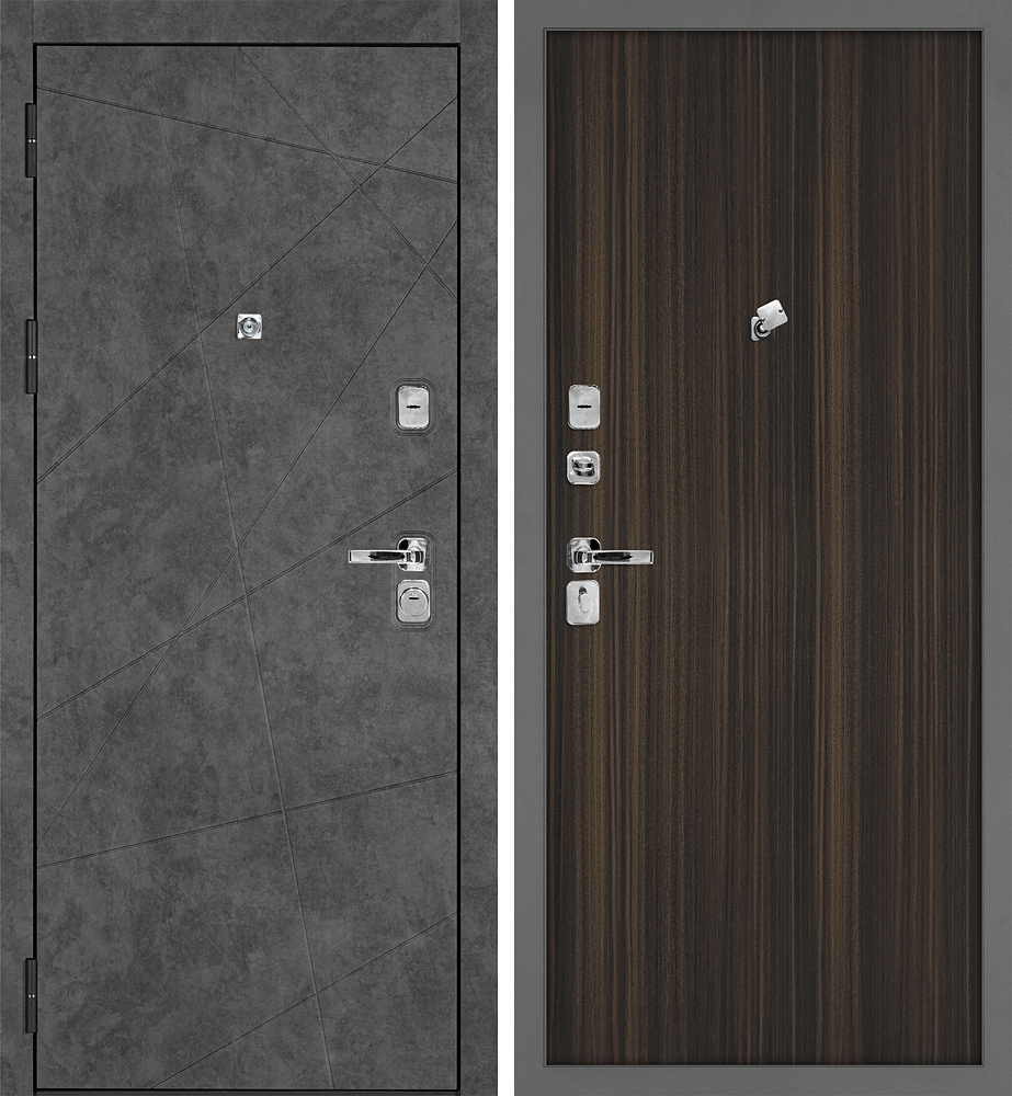 Дверь Урбан-127/Техно-708  /  2050 х 980 левое 