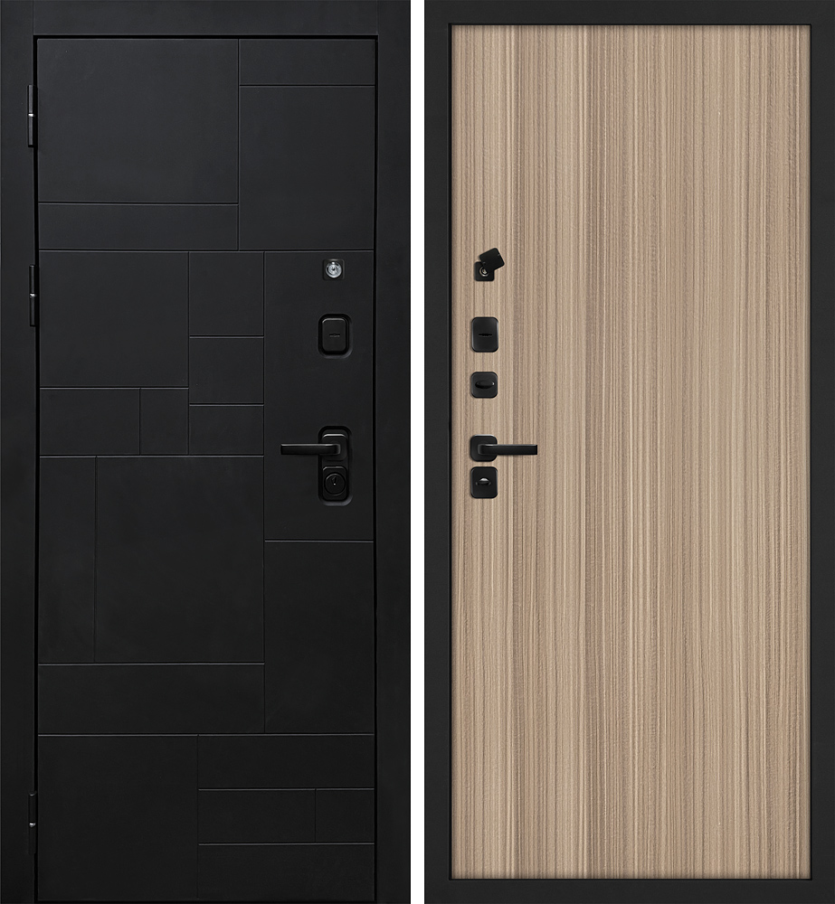 Дверь Лабиринт-201/Гладкая  /  2050 х 980 правое 