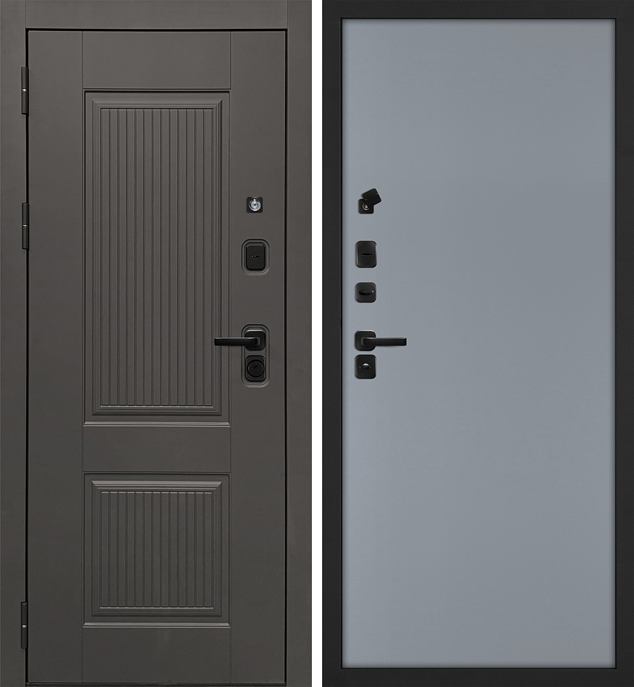 Линэя-214/Гладкая Серый матовый