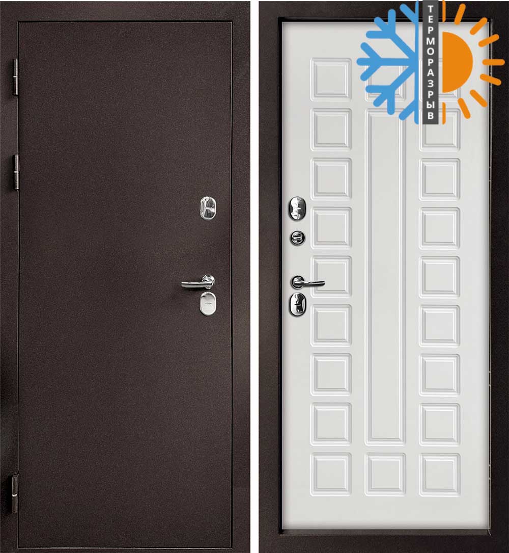 Дверь Дверь с терморазрывом Термо-1/ 8ТФЛ-2  /  2050 х 860 правое 