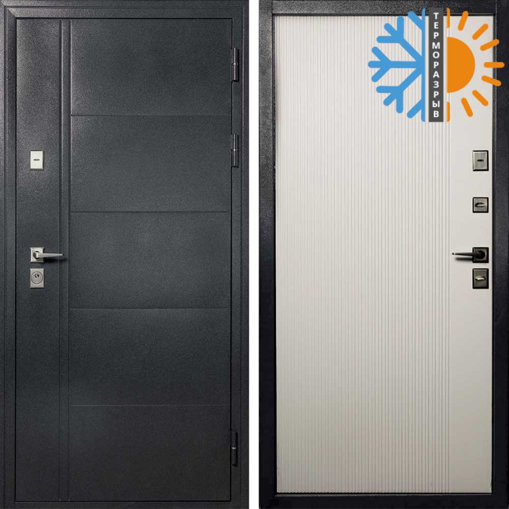 Дверь Дверь с терморазрывом Термаль-Ультима  /  2050 х 960 правое 